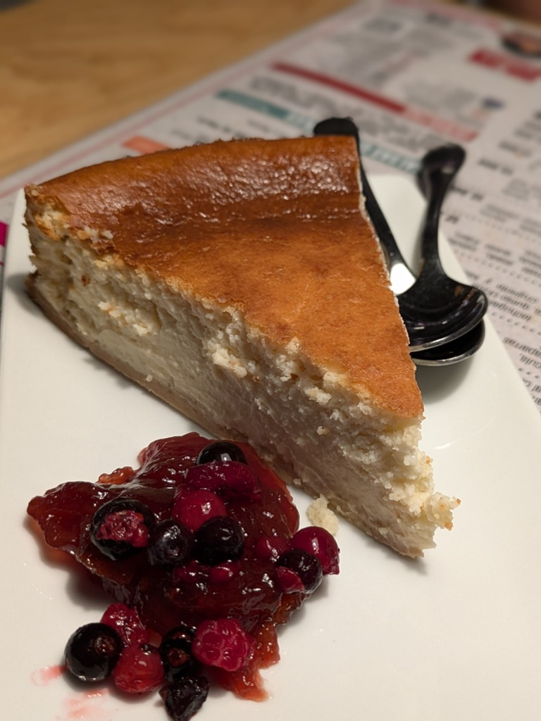 Menu of Restaurants in Zaragoza, Linacero Rock&Burger, Tarta de queso