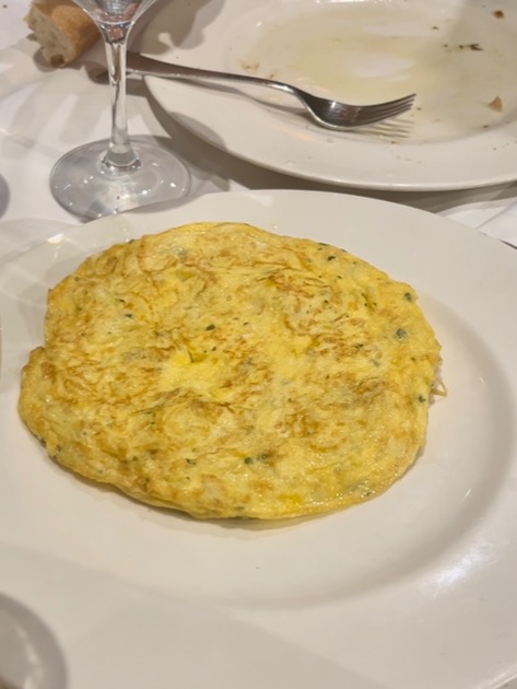 Carta de Restaurantes en Zaragoza, Restaurante Churrasco, Tortilla de bacalao
