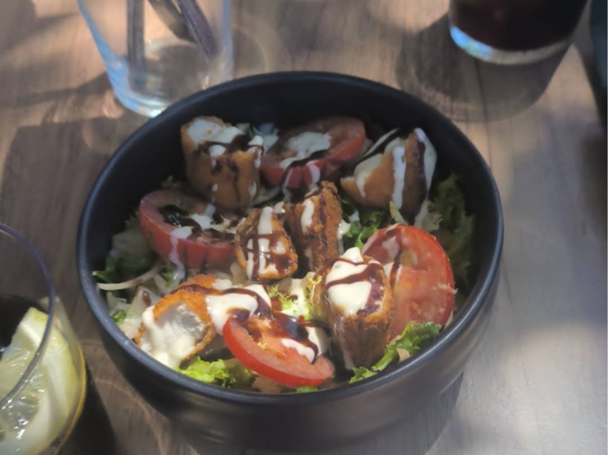 Carta de Restaurantes en Zaragoza, Singularis Bocateria, Ensalada césar