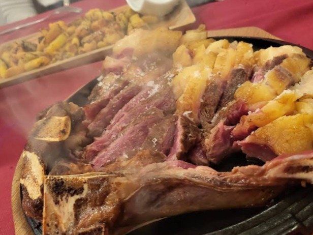 Gastronomy recommendation in Zaragoza: Carpaccio de chuletón premium