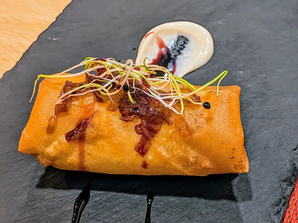 Menu of Restaurants in Zaragoza, Vita Taberna Gastronómica, Crujiente de rabo de toro